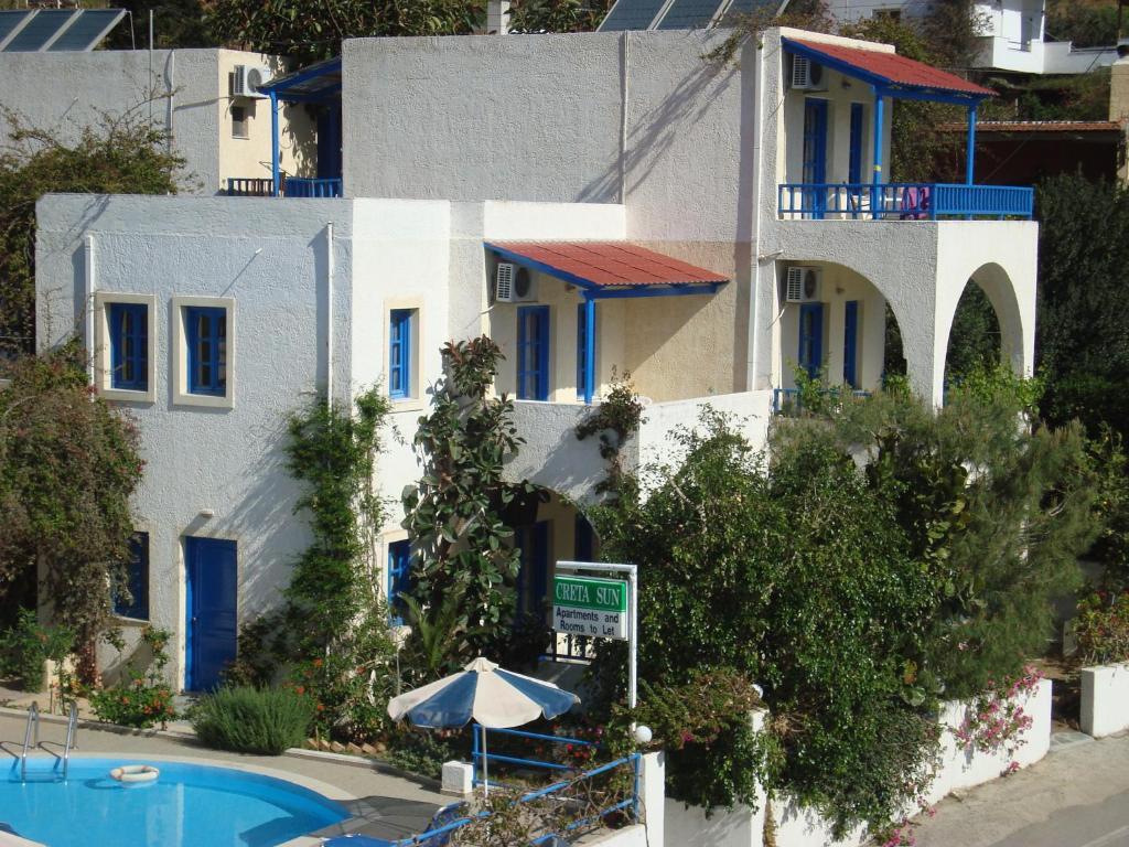 Creta Sun Hotel Studios Agia Pelagia Dış mekan fotoğraf