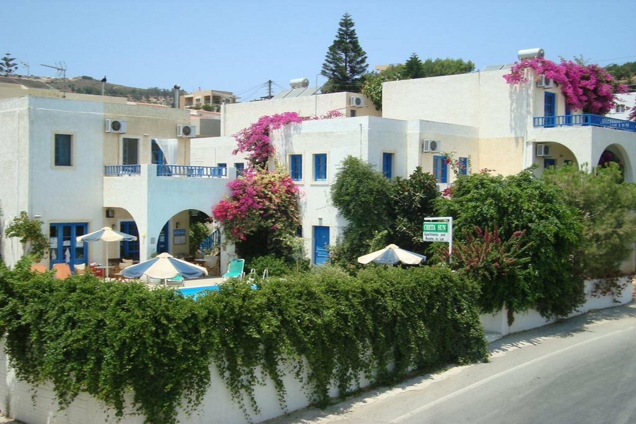 Creta Sun Hotel Studios Agia Pelagia Dış mekan fotoğraf