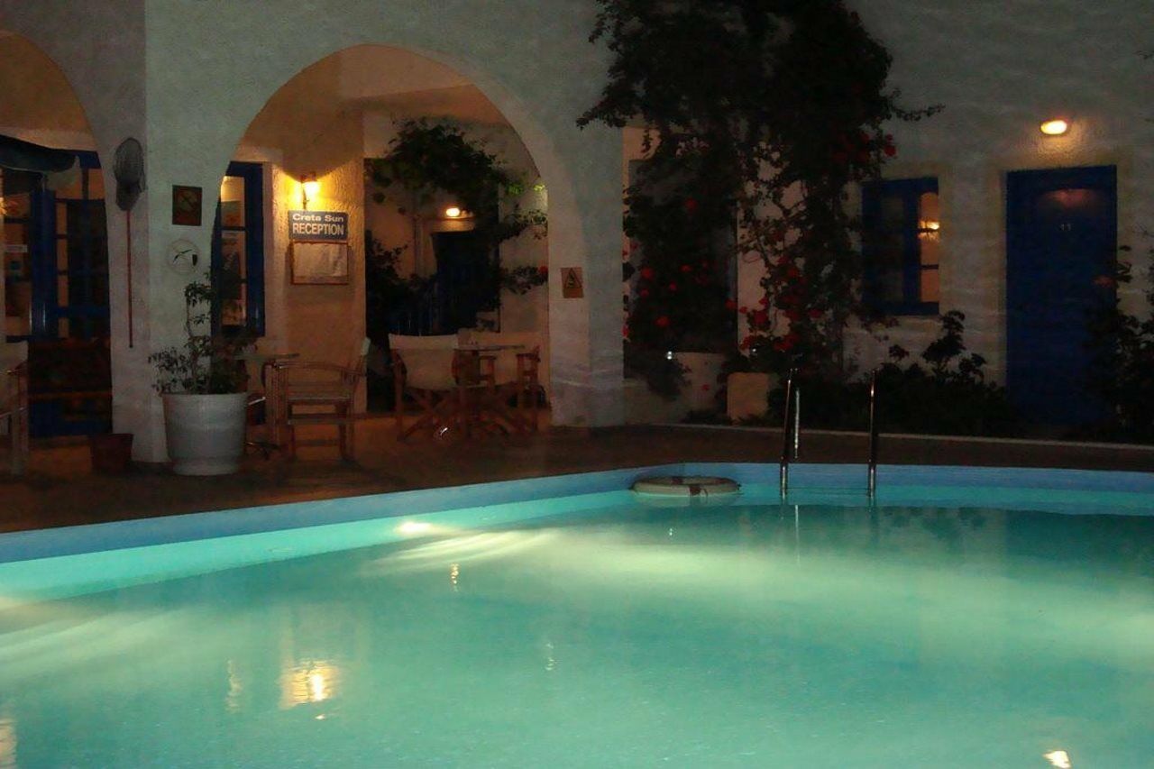 Creta Sun Hotel Studios Agia Pelagia Dış mekan fotoğraf