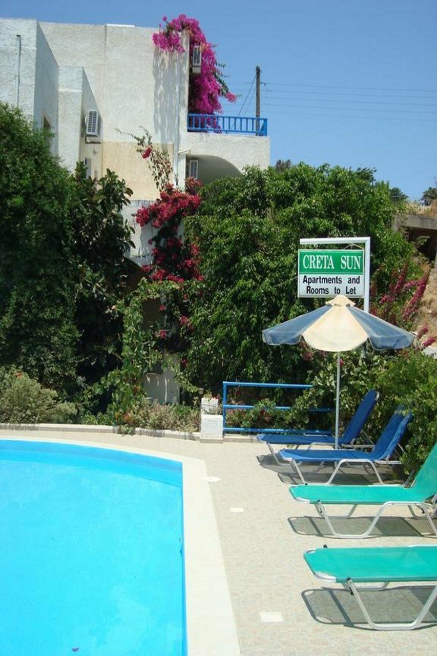 Creta Sun Hotel Studios Agia Pelagia Dış mekan fotoğraf